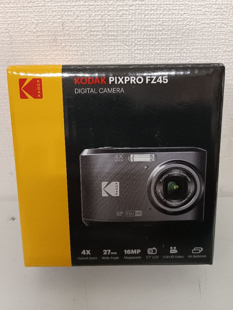 未使用 KODAK PIXPRO FZ45 カメラ ブラック