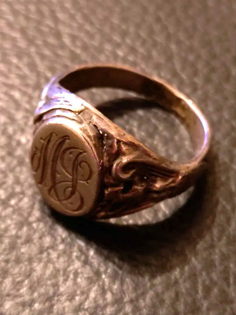 US ARMY STERLING製　ビンテージミリタリーリング【24号】