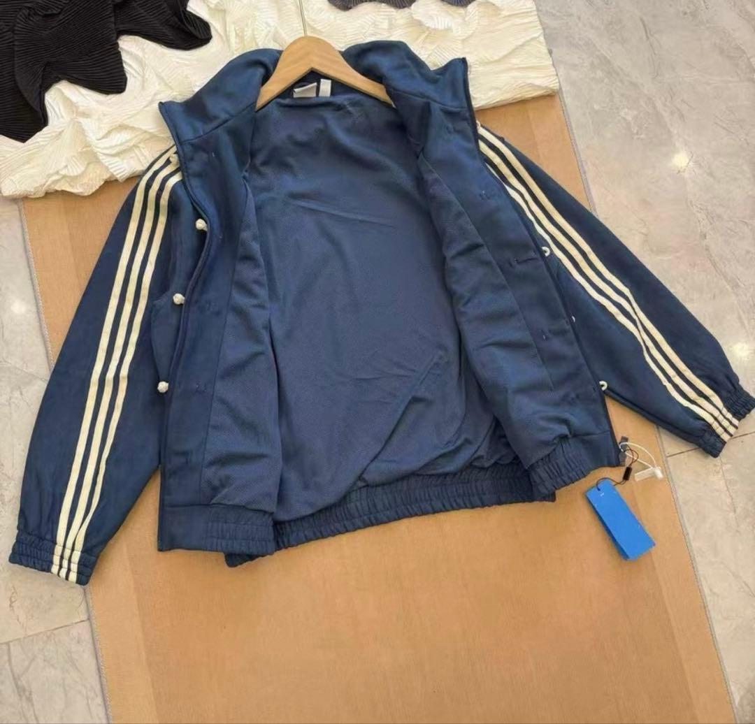 XXL海外限定adidas originals スエード トラックジャケット