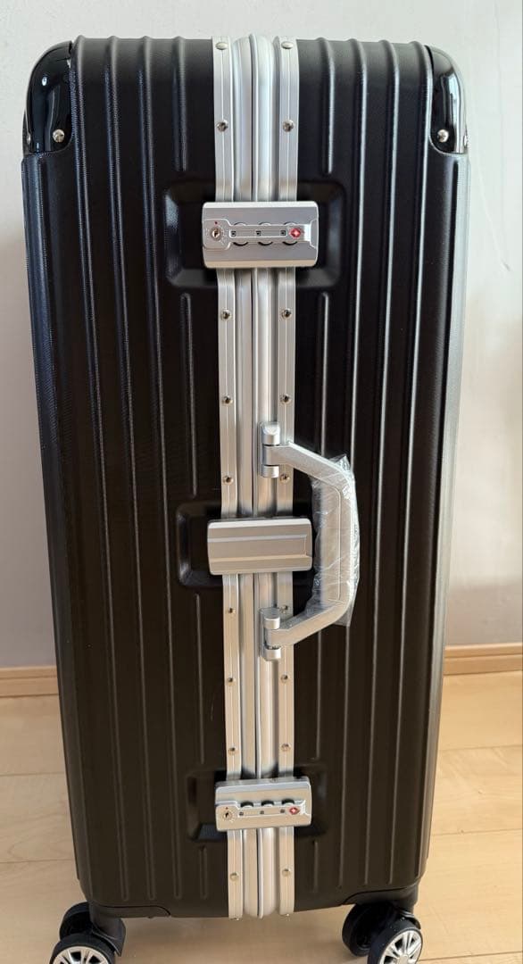 キャリーケース L 103L ブラック スーツケースTASロック 旅行バッグ