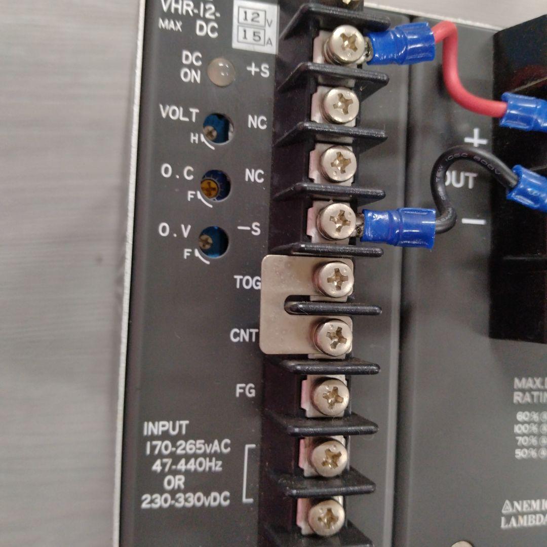 ジャンク　AC-DC コンバーター? MODEL VHR-12  12V 15A