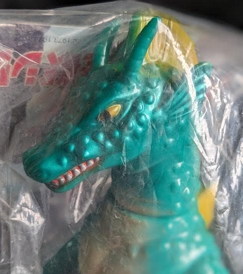 メカゴジラ２＆チタノザウルス（ブルマァク復刻×Ｍ１号）ソフビフィギュア２体セット