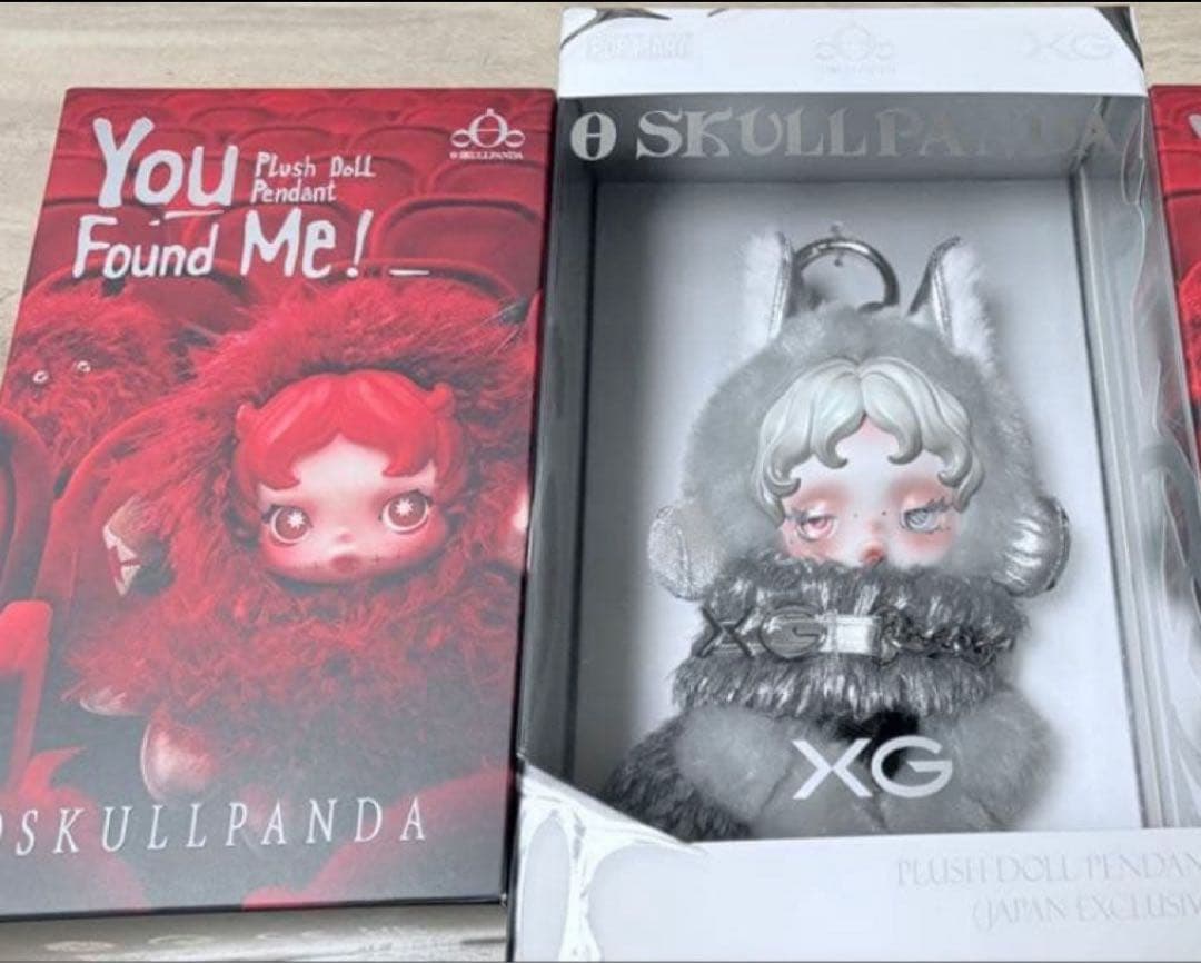 SKULLPANDA、2点set、XG日本限定、Sandman