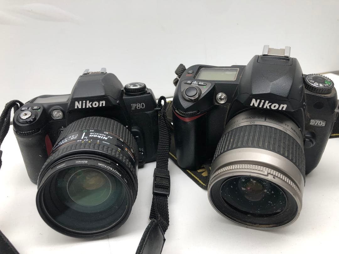 Nikon F80& D70S レンズ セット 一眼レフ カメラ(D136)