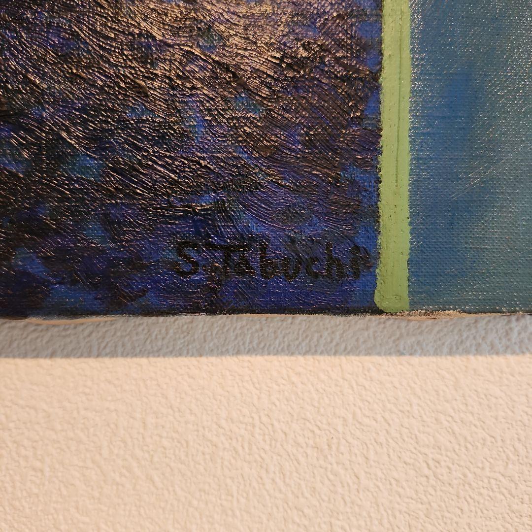 田渕眞兒　油絵　油彩画　薔薇シリーズ　花　No.3-4-s