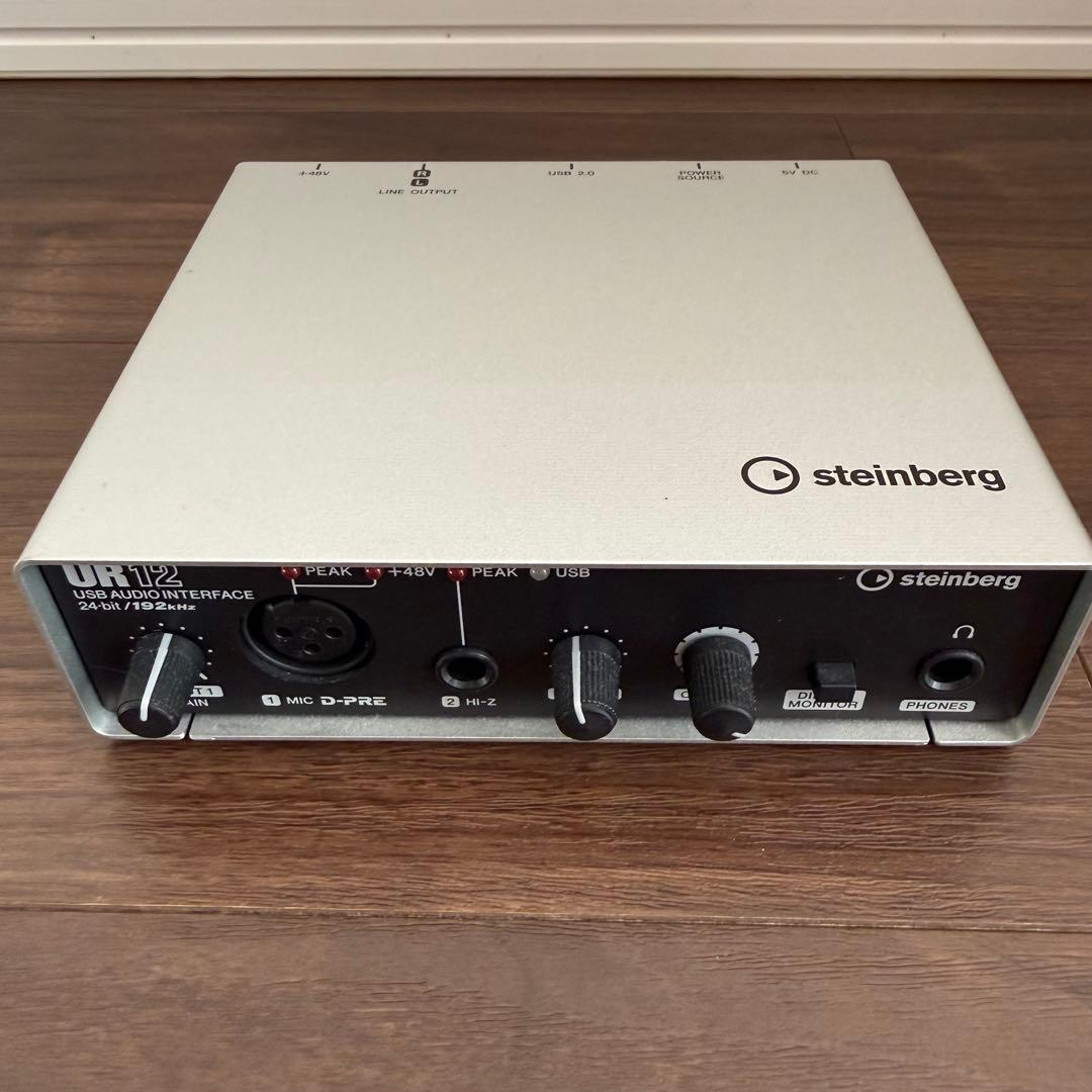 Steinberg UR12 USBオーディオインターフェイス
