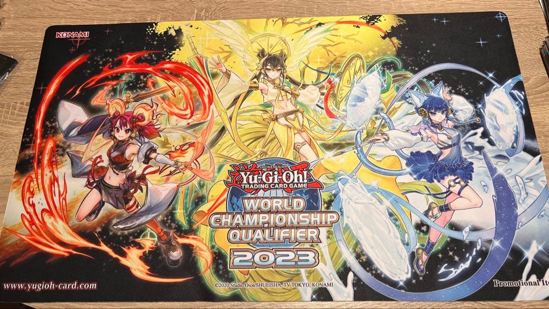 遊戯王 御巫 プレイマット みかんこ WCQ
