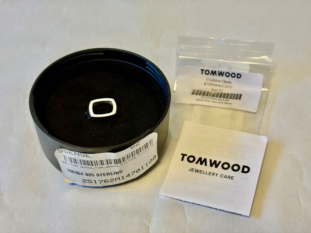 TOMWOOD クッションオープンリング62号 (日本22号) 正規店購入