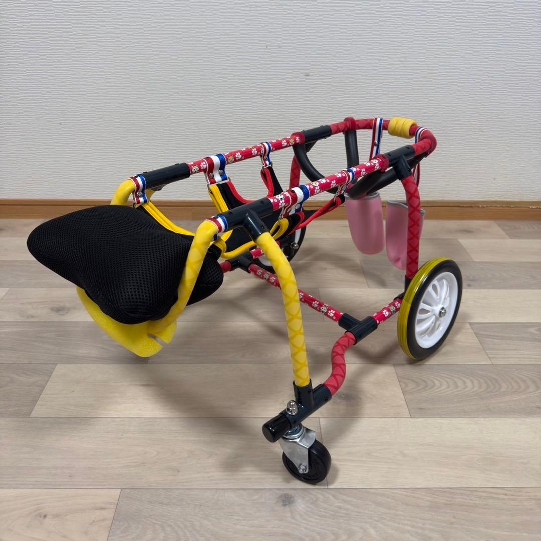 【高強度／超軽量】犬用車椅子 柴犬 四輪車