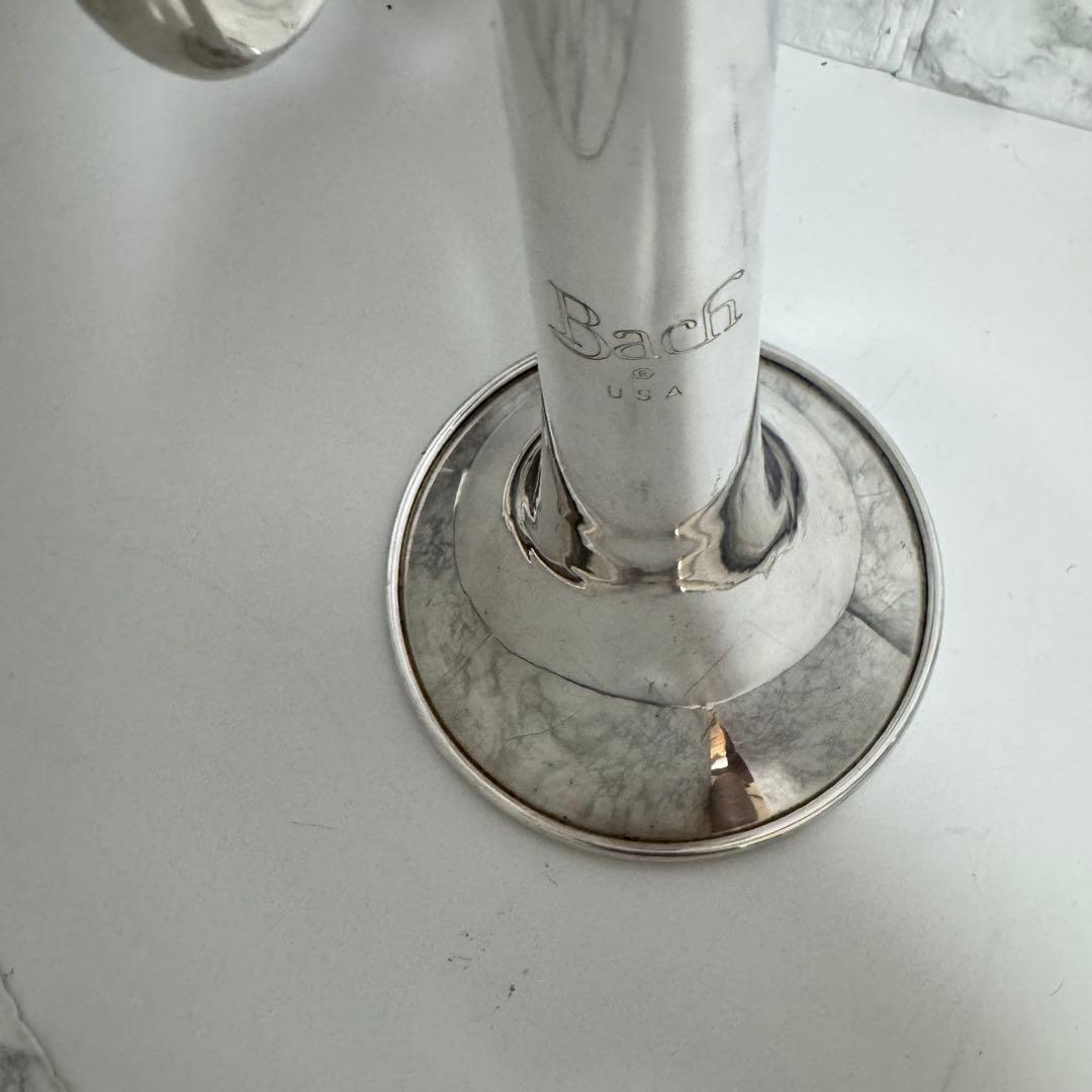 Bach バック　トランペット　TR-300 マウスピースミュート付き　管内洗浄