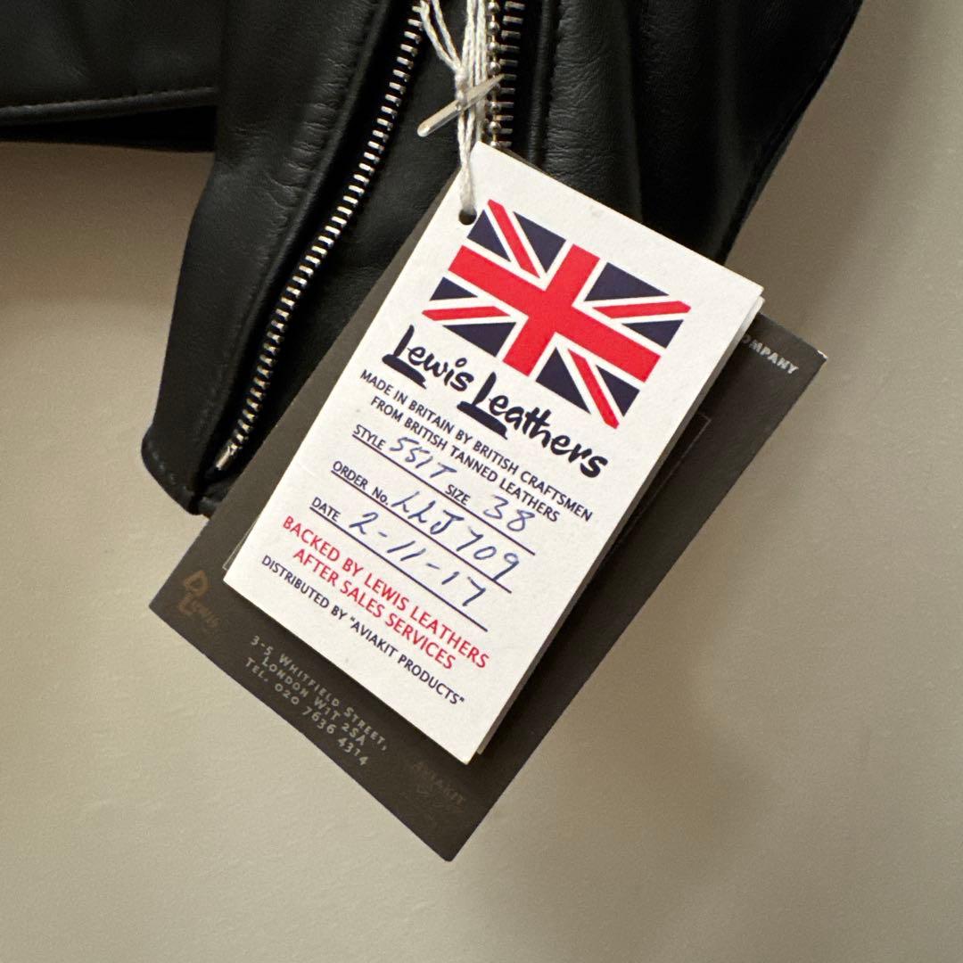 ウ*ブ様 Lewis leather ドミネーター 551T 38