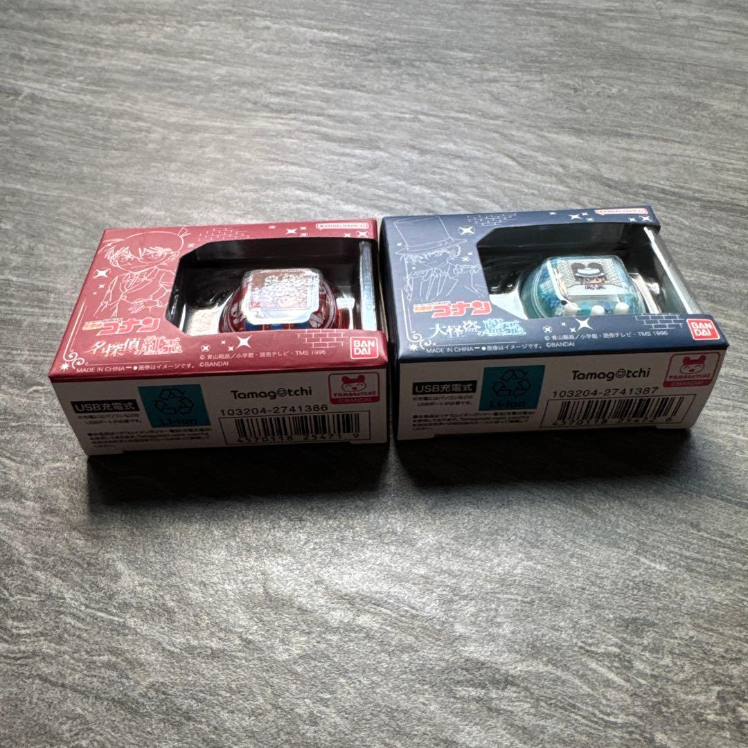 名探偵コナン Tamagotchi nano COLORFUL 赤 青 2点
