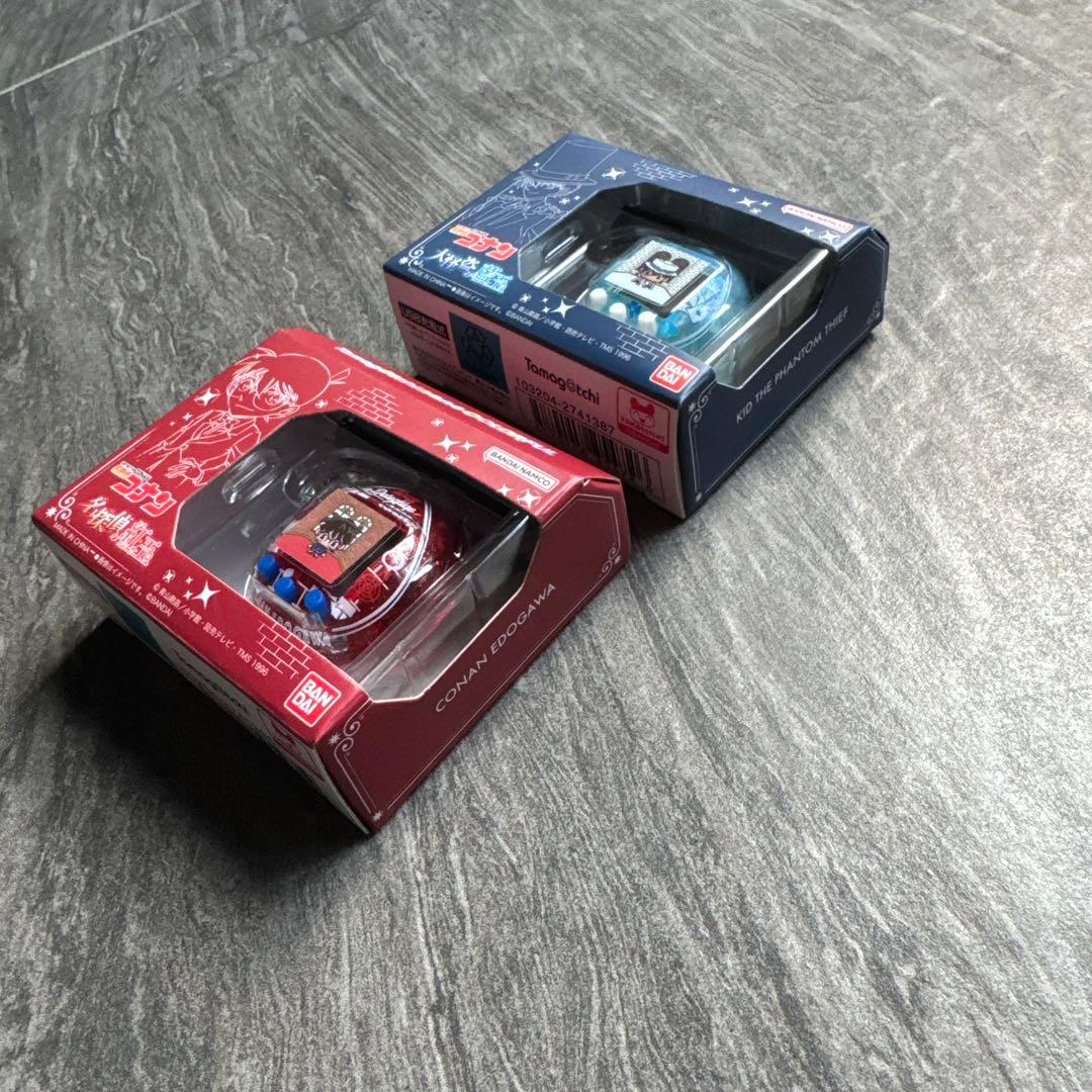 名探偵コナン Tamagotchi nano COLORFUL 赤 青 2点