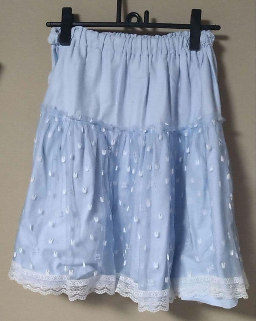 NILEPERCH ナイルパーチ スカート 水色