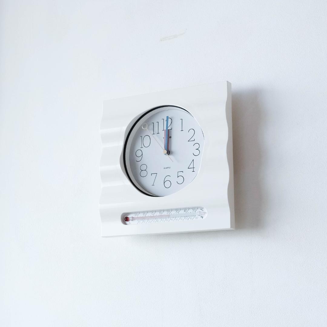 掛け時計　ポストモダン　ミッドセンチュリー　スペースエイジ　ヴィンテージ