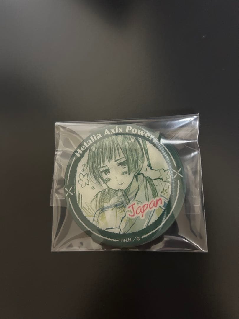 ヘタリア　日本　缶バッジ