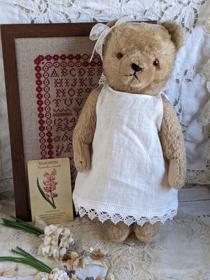 【s】アンティークベア　アンティークテディベア　ハーマン