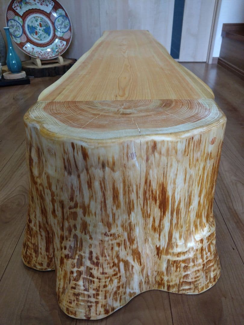 テレビ台➕️杉板　ケンケン❕