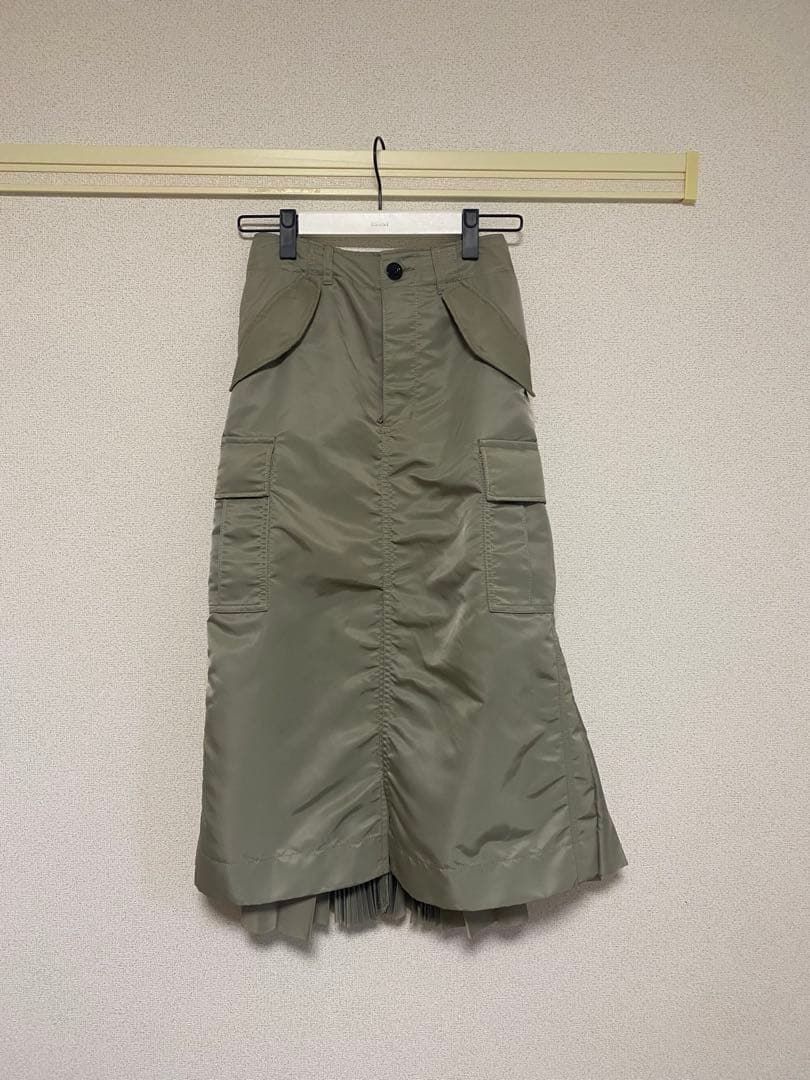 スカート sacai Nylon Twill Skirt