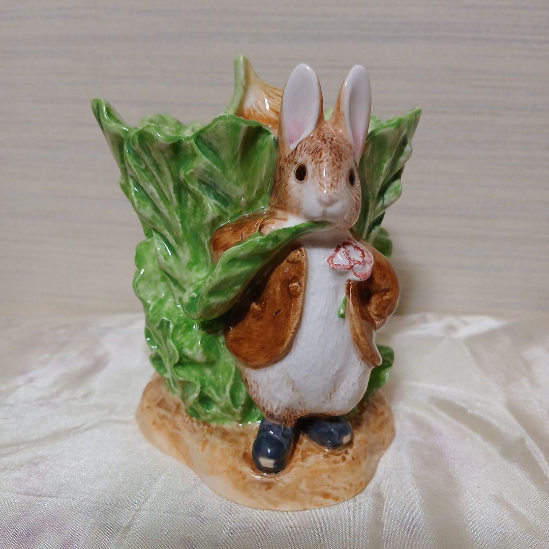 ピーターラビット　ベンジャミン · バニー　 陶器製ポット　小物入れ