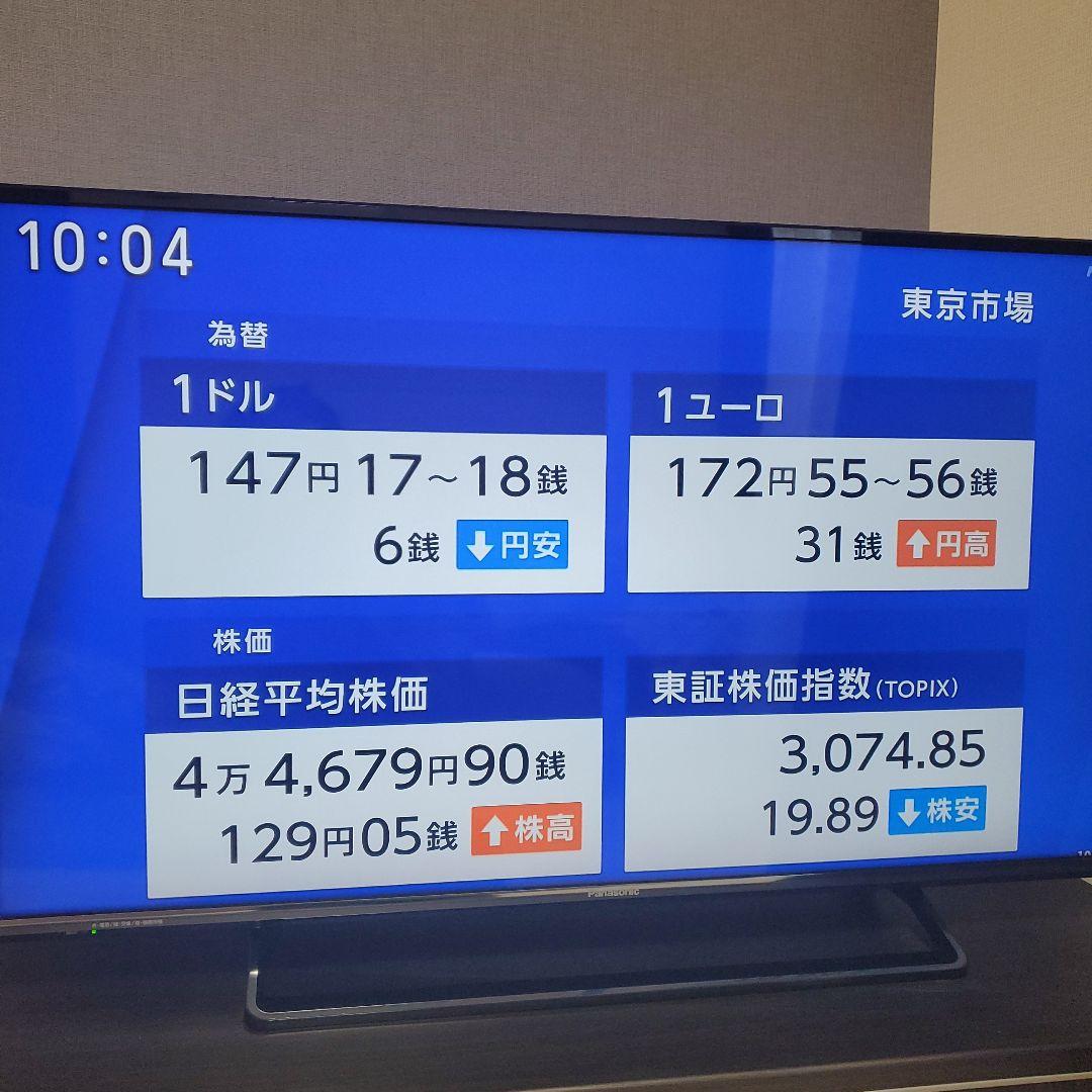 Panasonic VIERA 40インチ 4K液晶テレビTH-40DX600