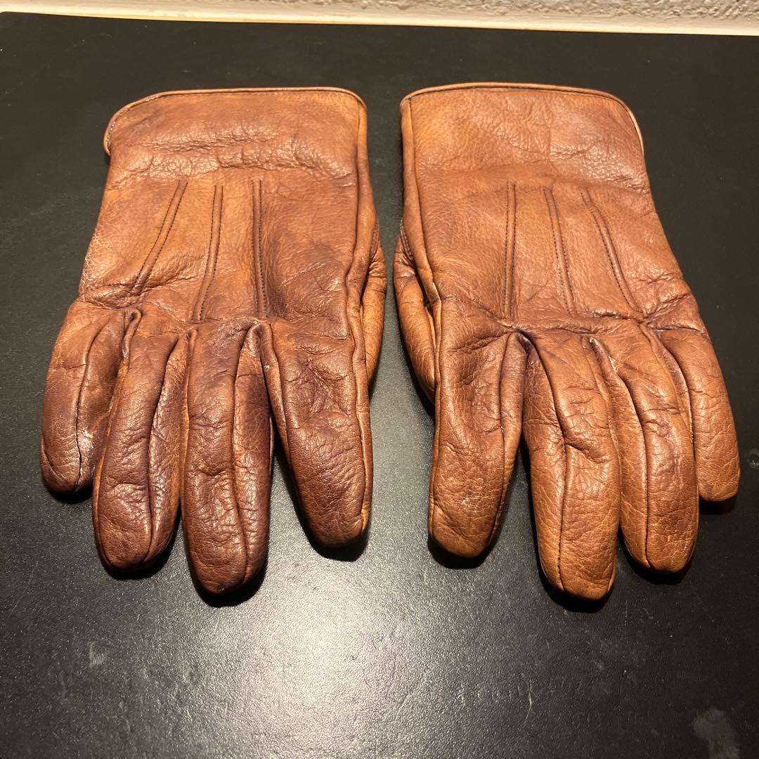 G*8様 moto/motor/レザーグローブ/カシミア