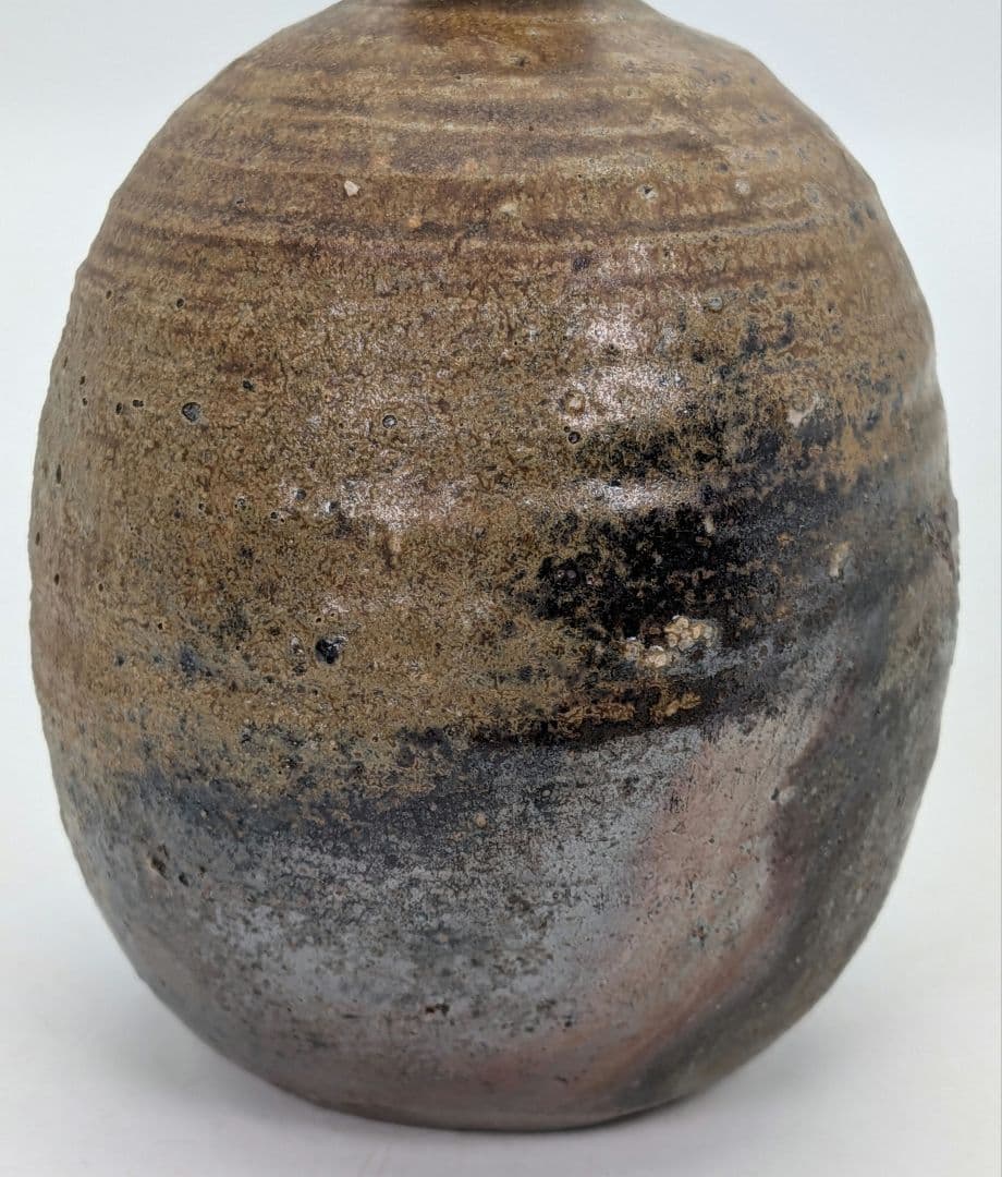 備前市無形文化財 木村玉舟 備前焼 徳利 共箱合布栞 とっくり 酒器 食器 在銘