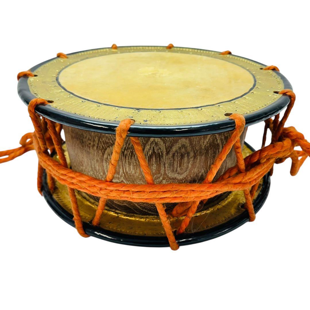 締太鼓　太鼓　レトロ　昭和レトロ　アンティーク　和太鼓