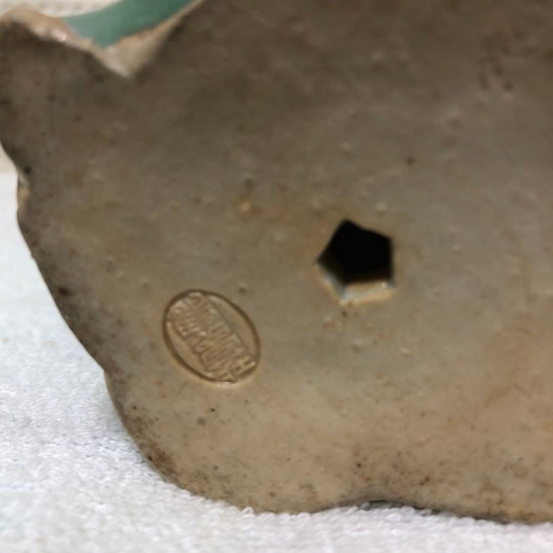 青磁　観音様　鶴夢荘　仏像　骨董　希少