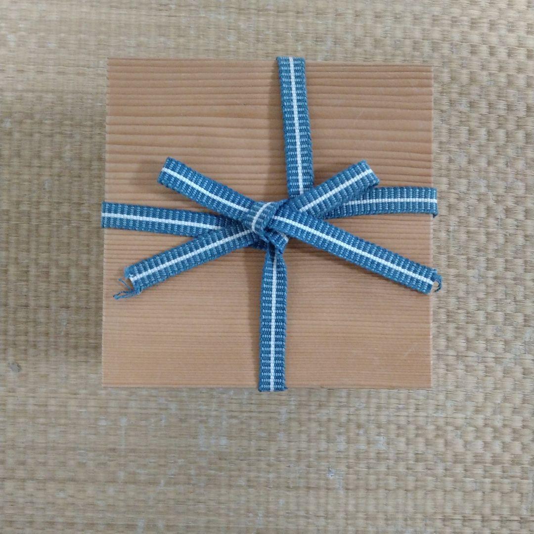 椋木英三　辰砂碗　木箱入