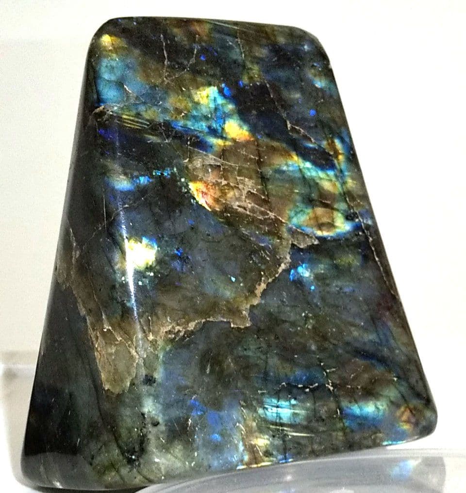 ラブラドライト 発色多数 希少