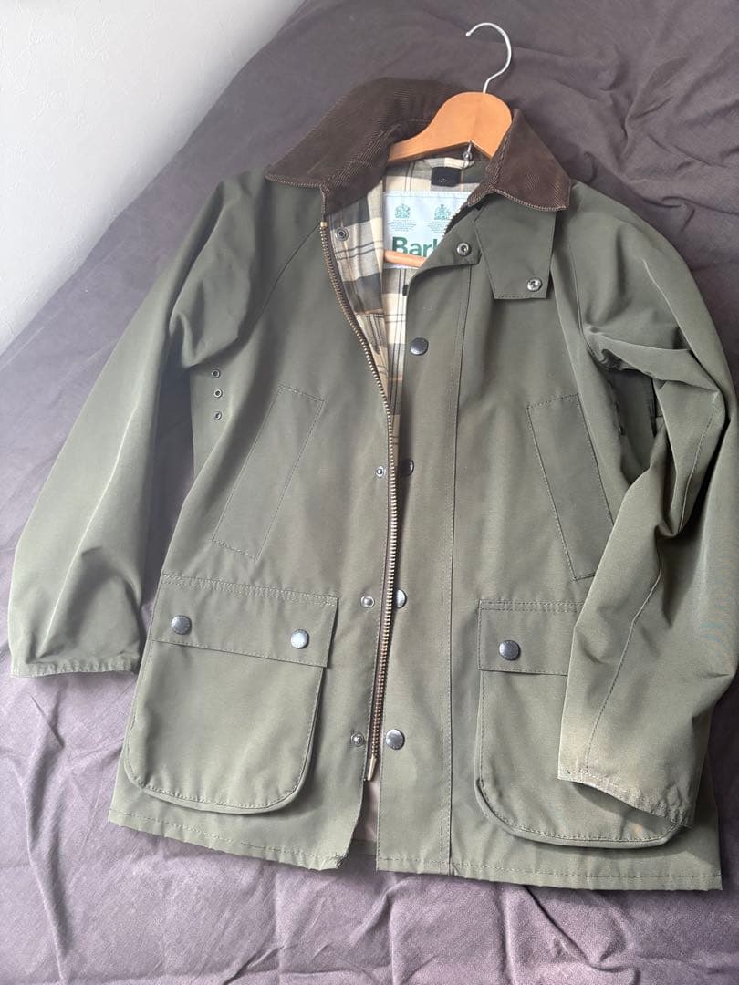 Barbour オリーブジャケット