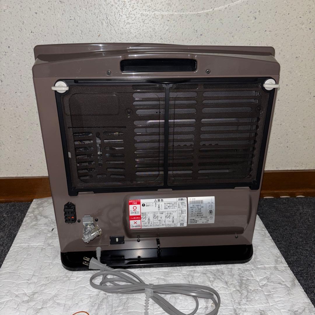【2021年製】リンナイガスファンヒーター　RC-Y4001E 都市ガス用