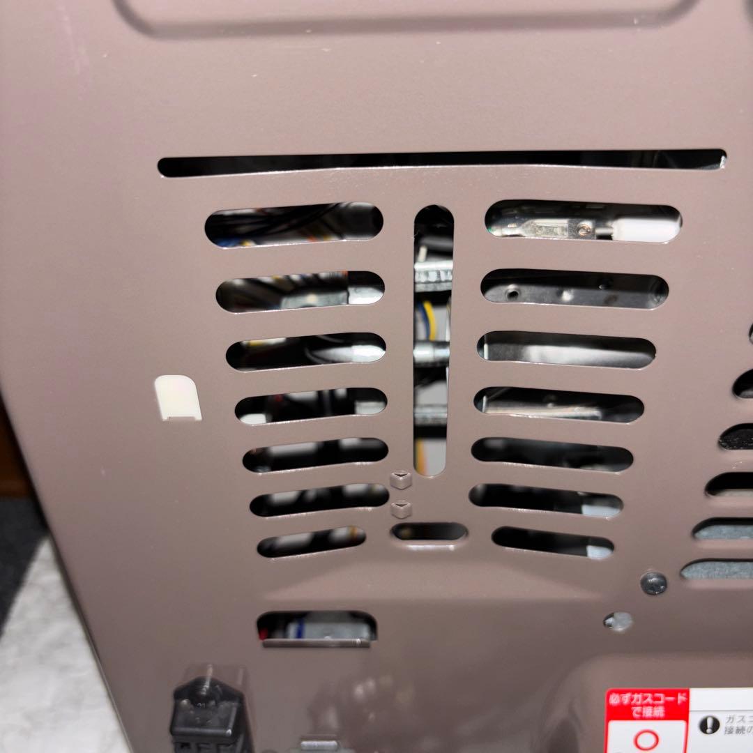 【2021年製】リンナイガスファンヒーター　RC-Y4001E 都市ガス用