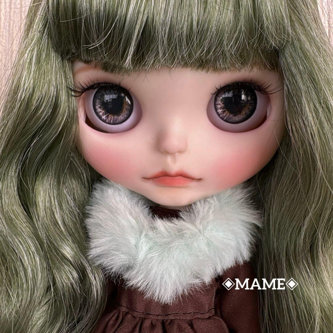 アイシードールカスタム ♡白肌・グリーンミックス♡