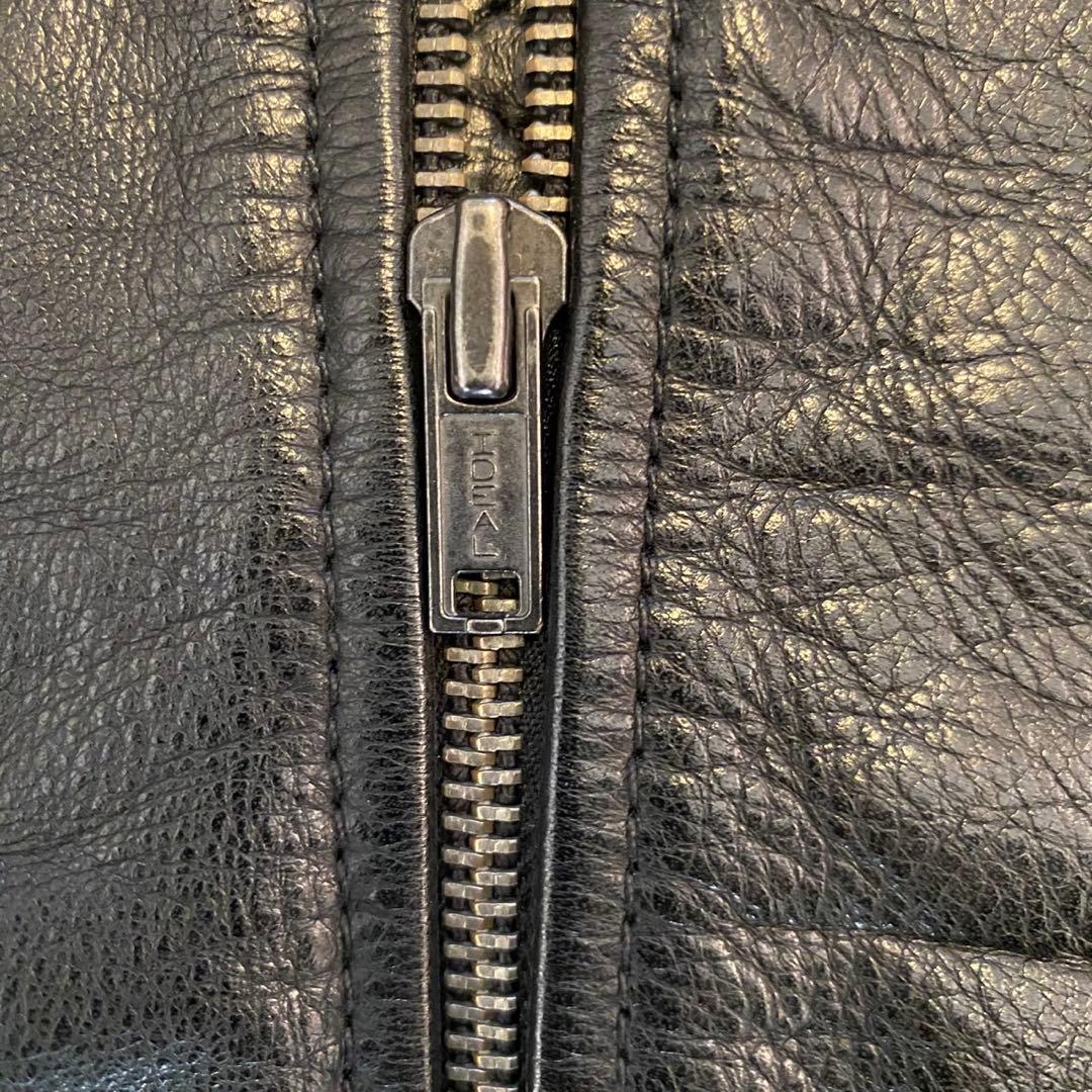 OLD GAP レザー MA-1 フライトジャケット オールドギャップ ブラック