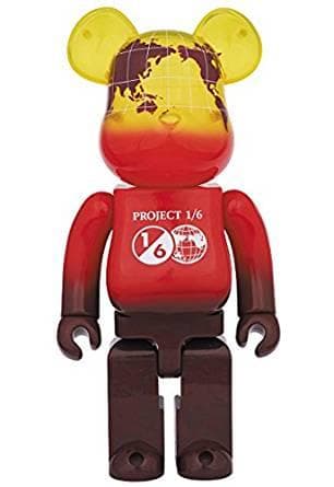 BE@RBRICK EARTH 400%4種セットRED　BLACK