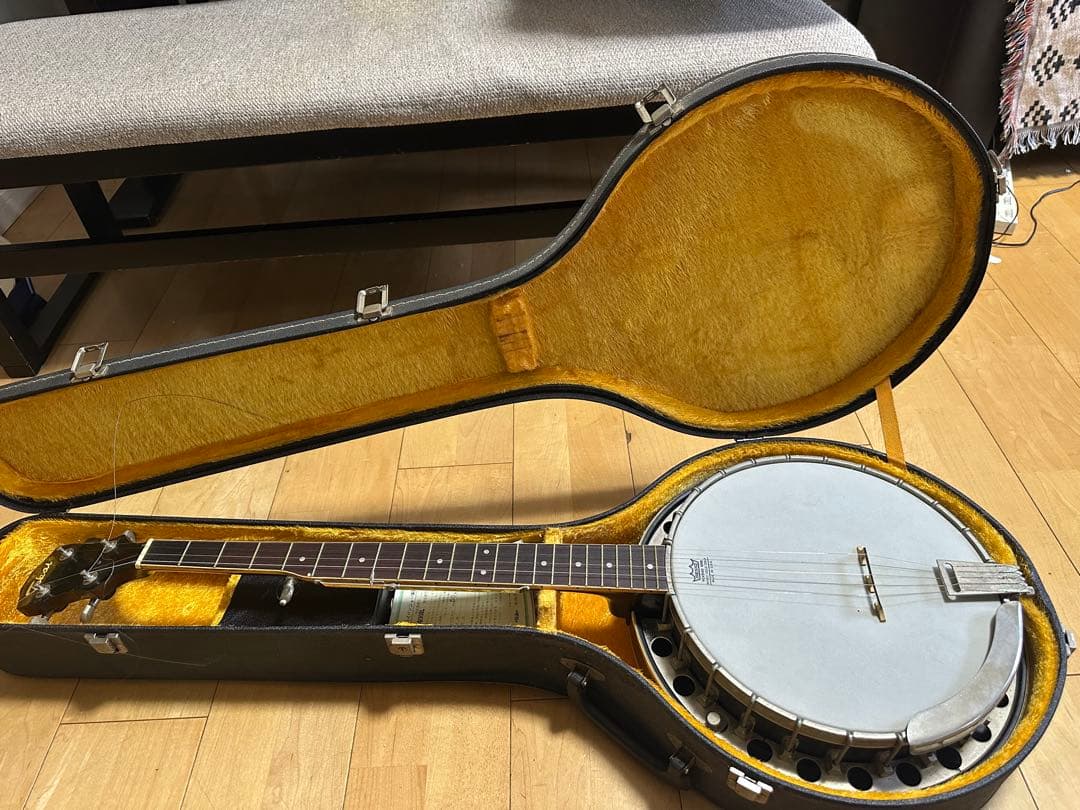 5弦　バンジョー　アンティーク