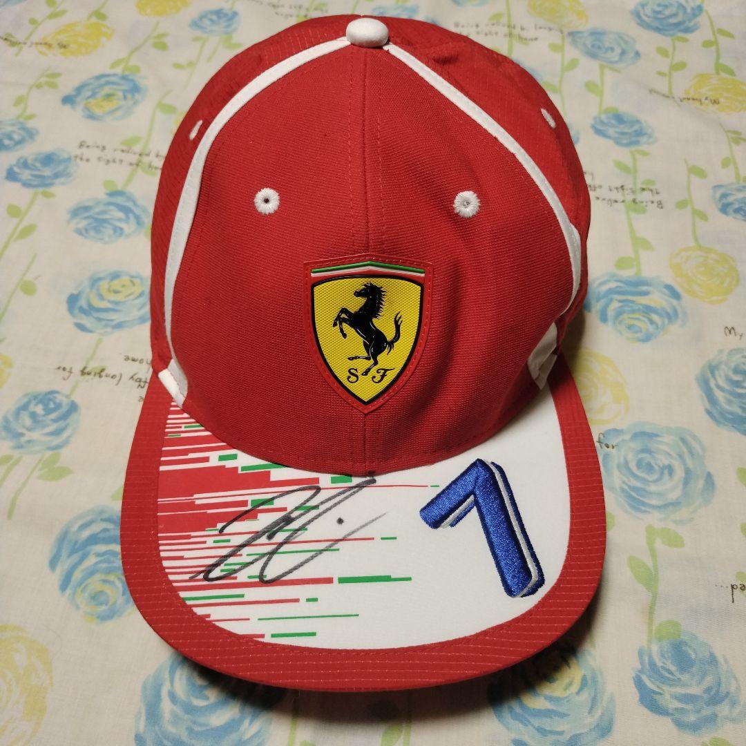 ライコネン　フェラーリ　キャップ　2018　F1