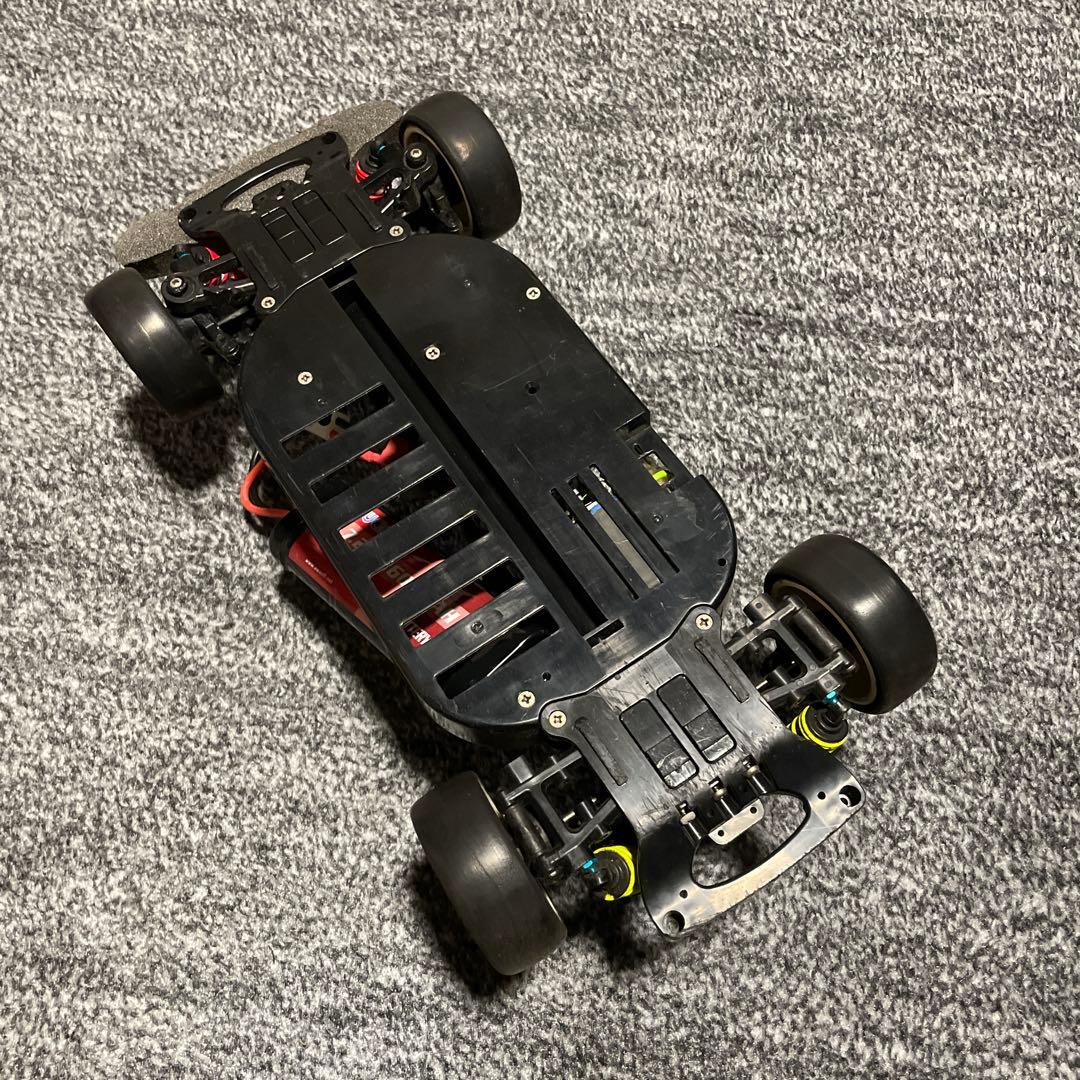 ホビーラジコン シャーシ カーボンバー付き