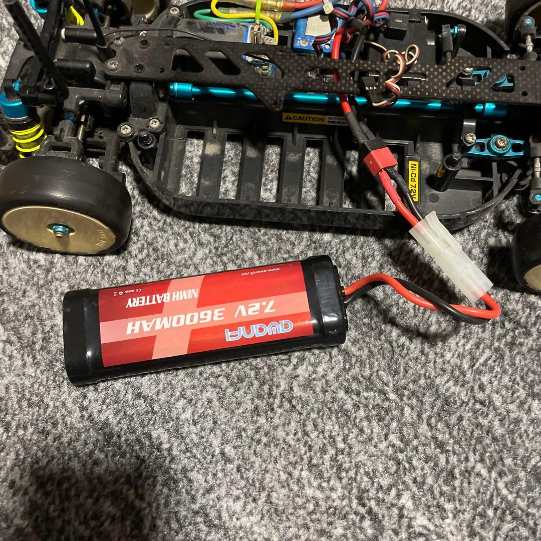 ホビーラジコン シャーシ カーボンバー付き