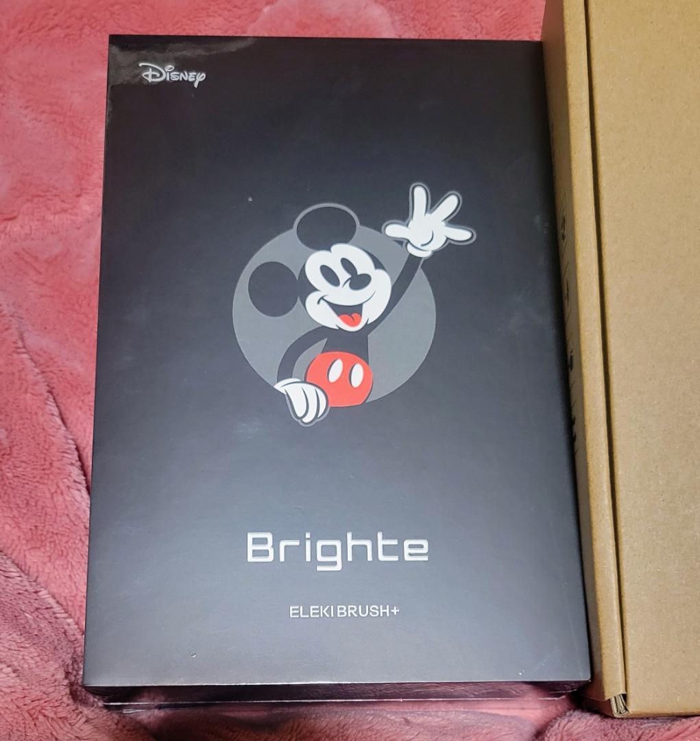 Brighte　ELEKI BRUSH＋【ミッキーデザイン】マスク＆化粧水つき