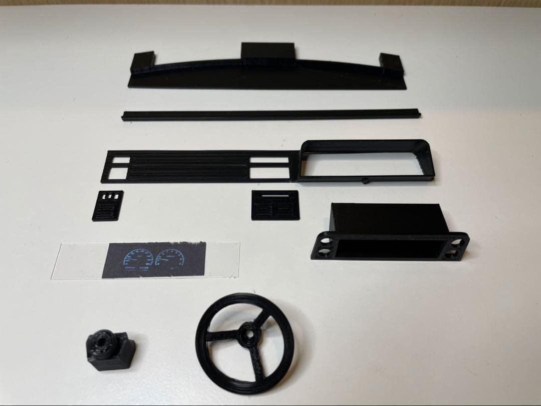 パンドラ　AE86　トレノ　サイドステップ+ルーフウイング+ダッシュ #Any8