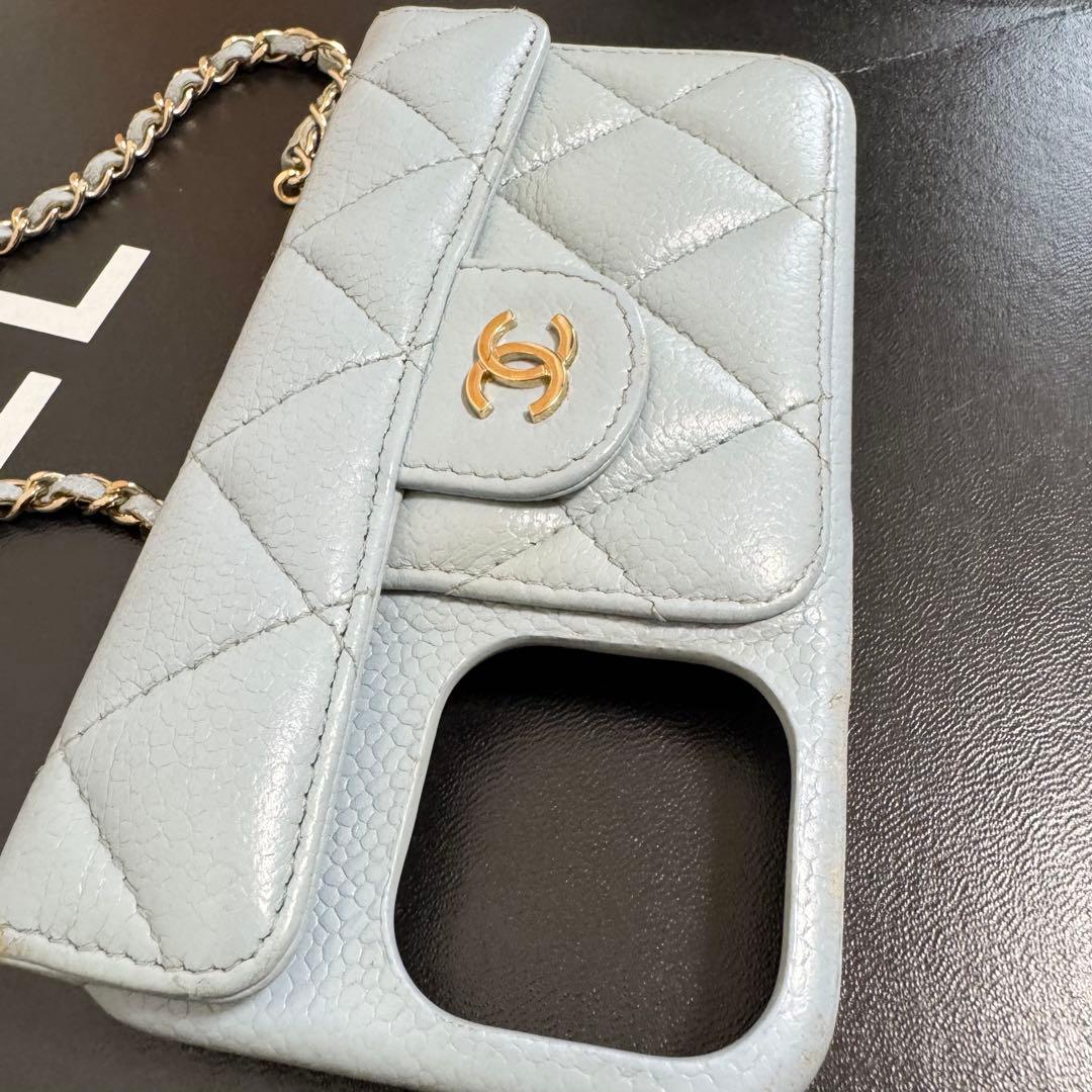 シャネルCHANEL iPhone14 15 16pro ケース マトラッセ