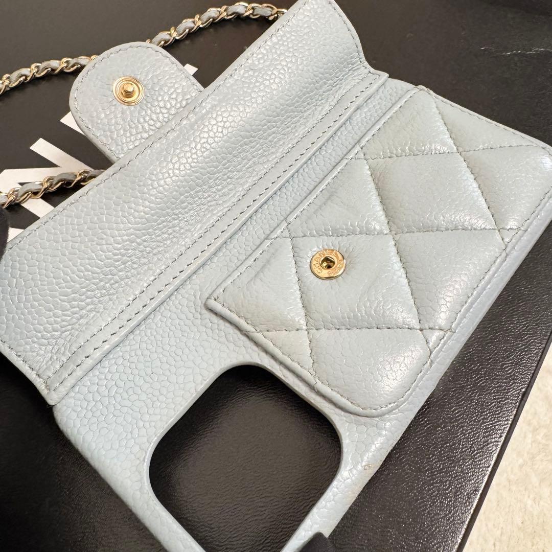 シャネルCHANEL iPhone14 15 16pro ケース マトラッセ