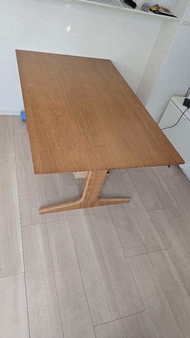 ナチュラルウッド ダイニングテーブル　無印良品