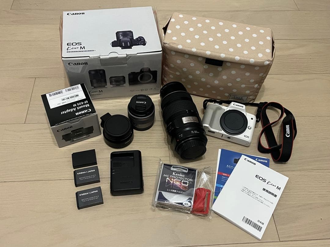 Canon EOS Kiss M カメラ ミラーレス一眼