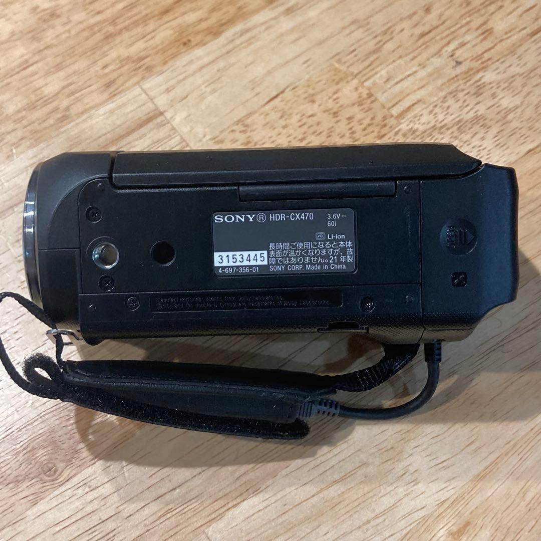 【返金保証付 】SONY（ソニー） HDR-CX470 ビデオカメラ 中古