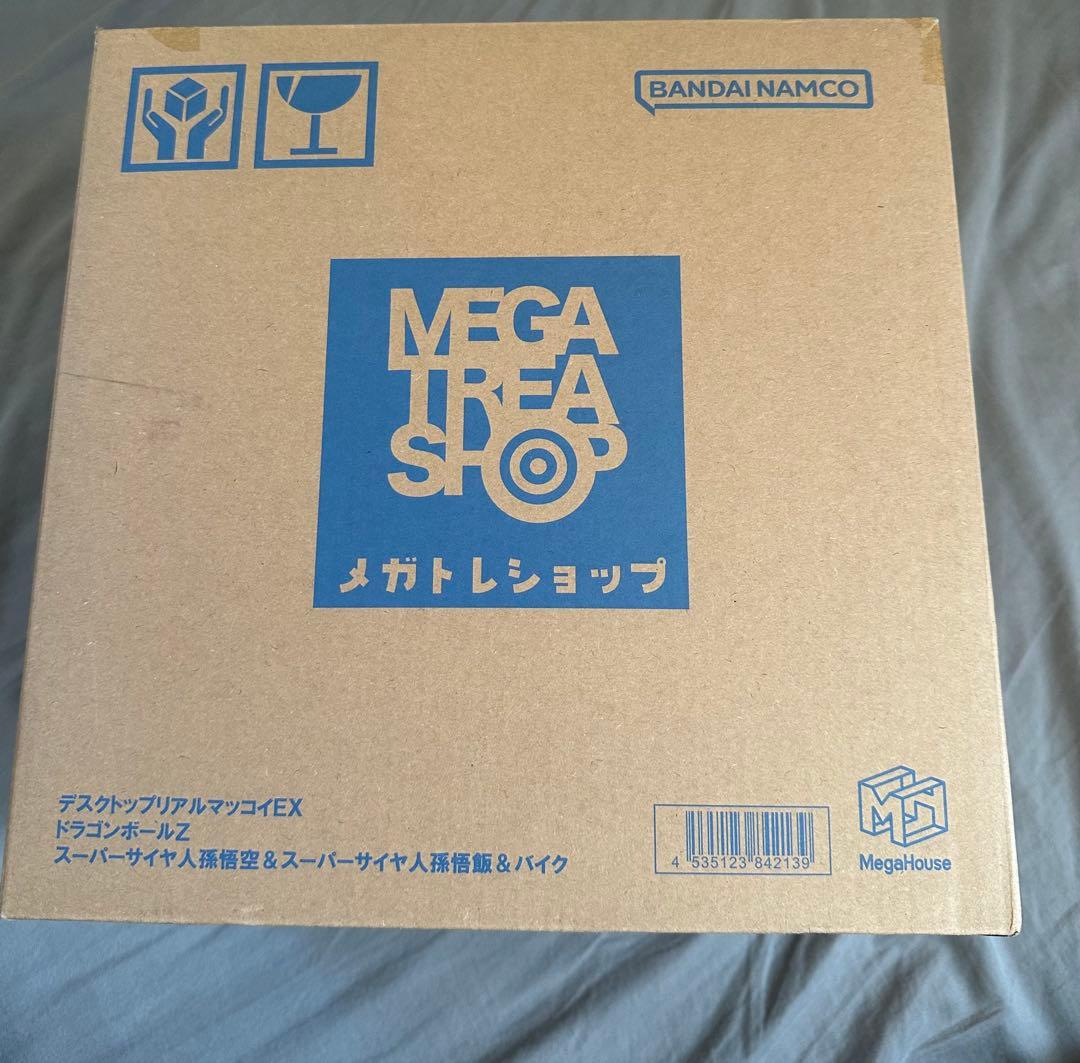 デスクトップリアルマッコイEXドラゴンボール 悟空 悟飯　バイク