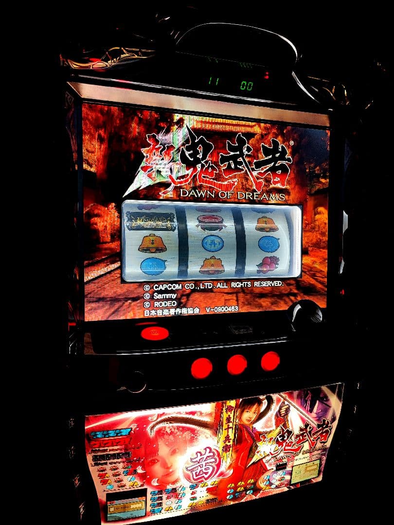 新鬼武者　茜パネル　パチスロ実機